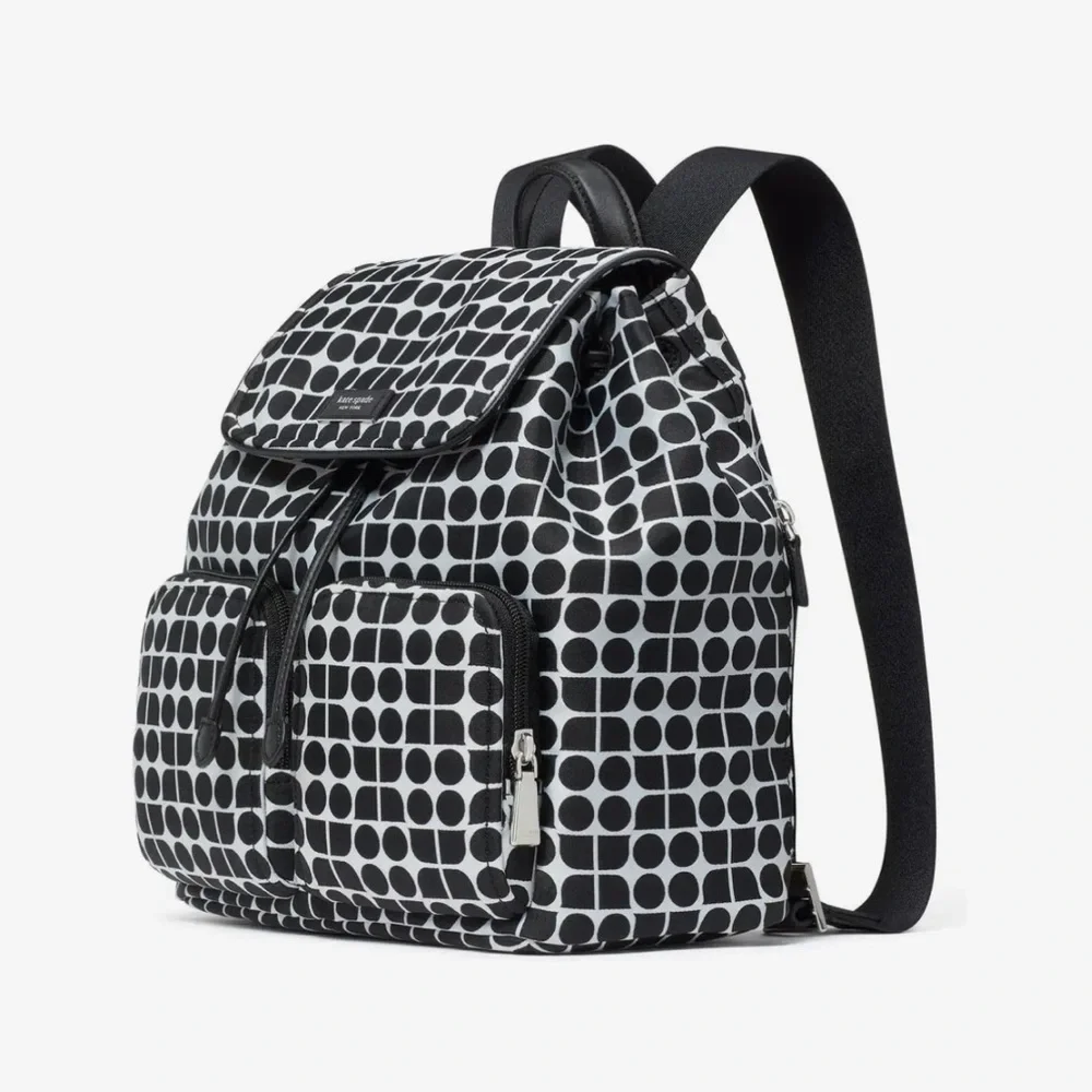 Kate Spade Noel Printed Fabric Backpack SKU 9957129 NWT